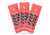 Three red packets of Manta Aroma Dots Eucalyptus featuring teal leaf patterns and white Manta Sleep logo.