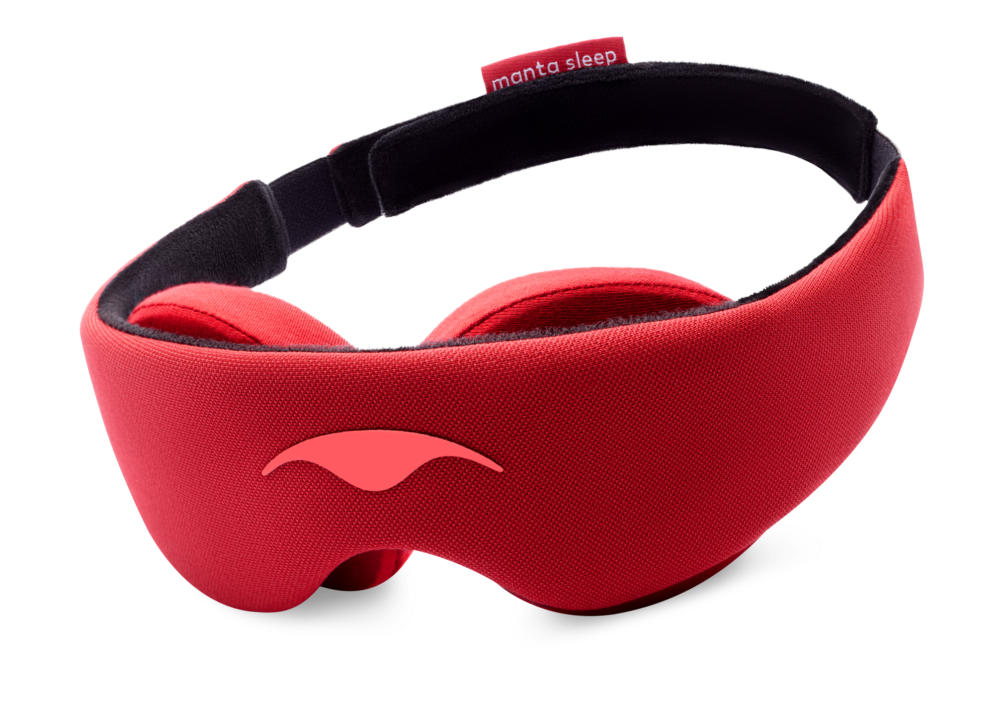Manta Sleep Mask - Cherry Red