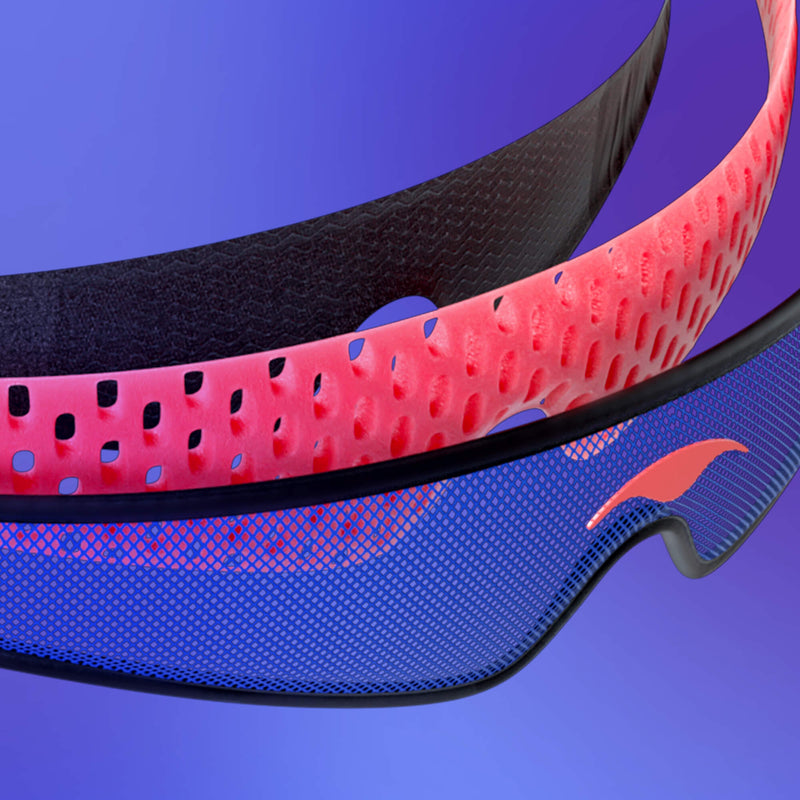 Ultralight, premium mesh head strap
