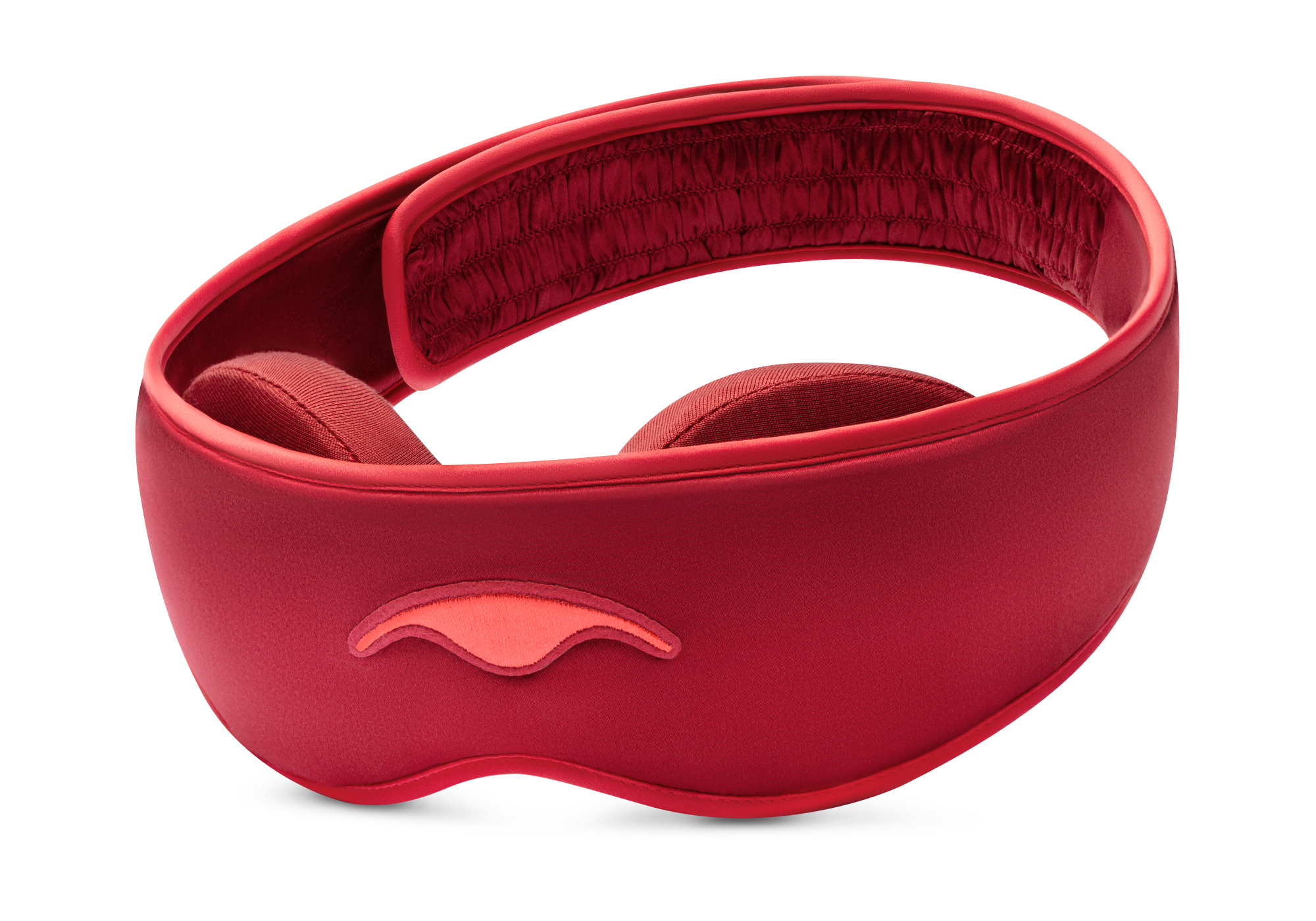 Manta SILK Sleep Mask - Cherry Red