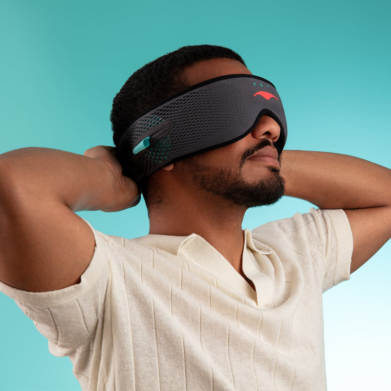 <strong>The most comfortable Bluetooth® sleep mask in existence. guaranteed.</strong>